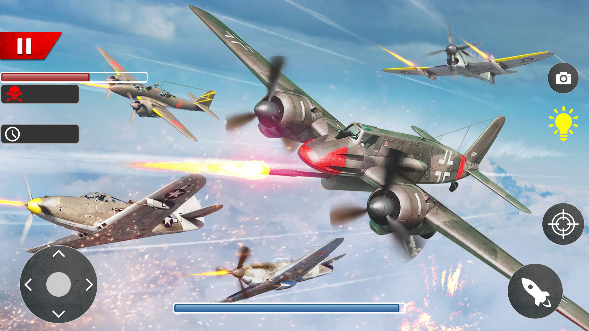 現代的 戰機 天空 战斗机遊戲截圖