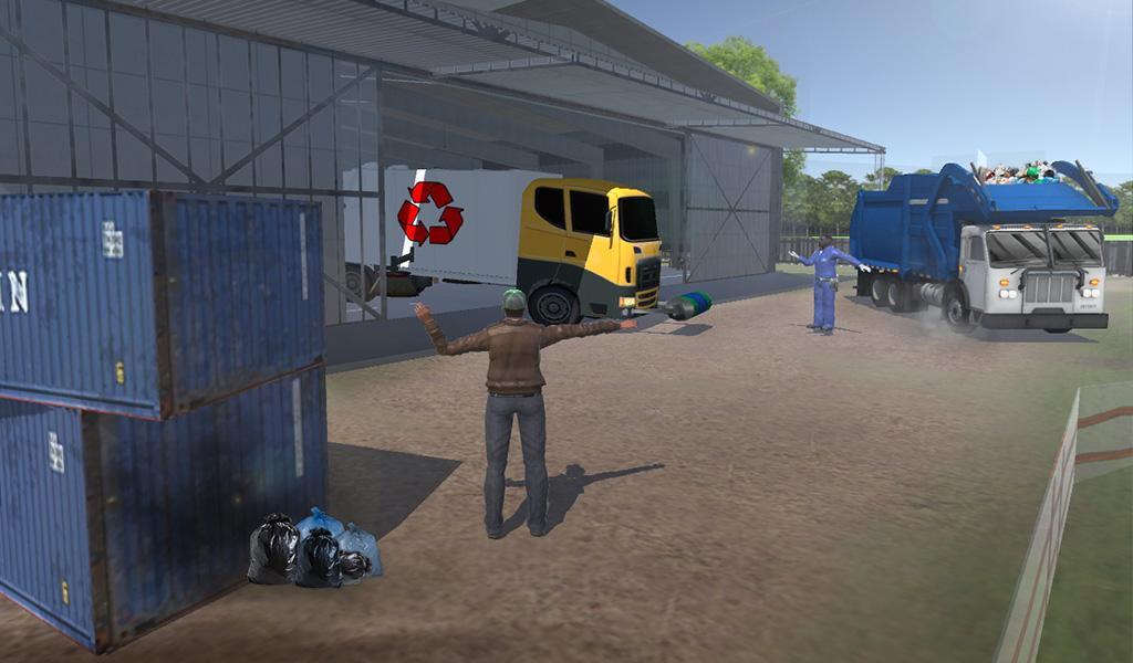 Road Garbage Dump Truck Driver遊戲截圖