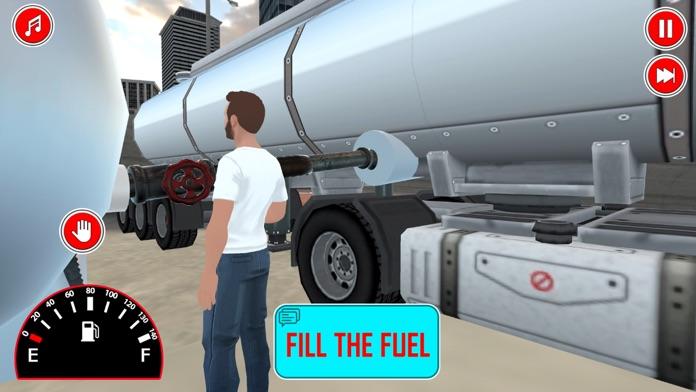 Captura de Tela do Jogo Real Car Gas Station Simulator