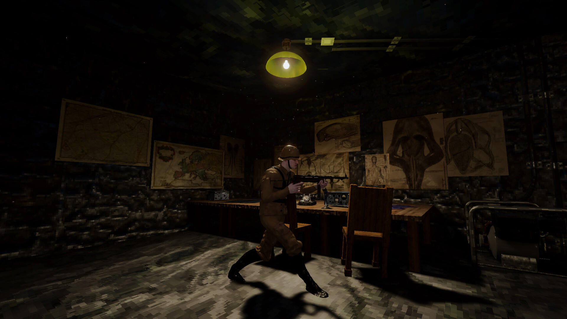 Screenshot of Darkenstein 3D