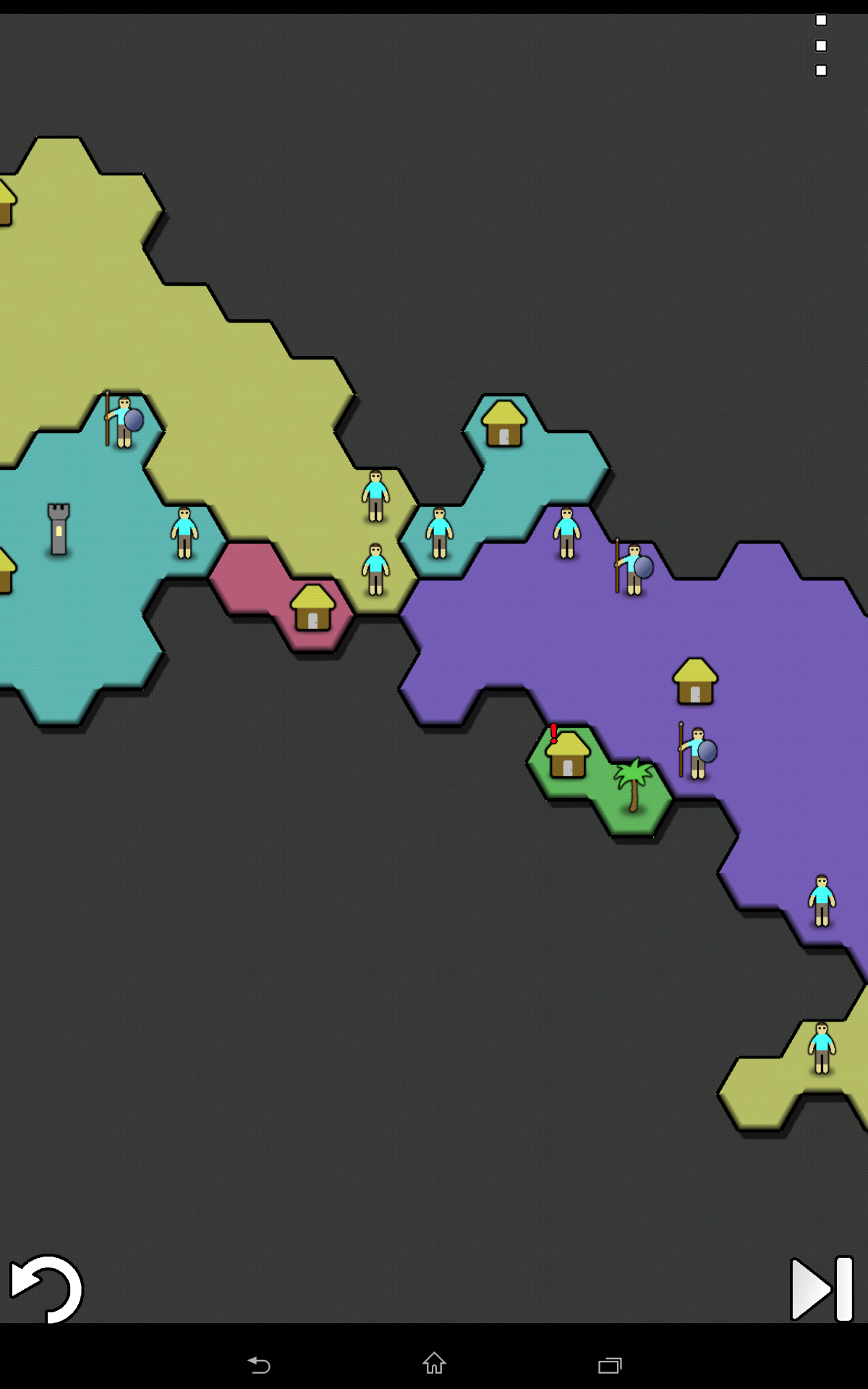 Antiyoy Classic Game Screenshot