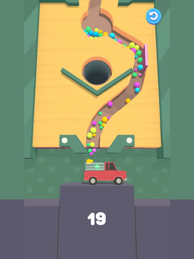 Screenshot of Sand Balls - Puzzle Game