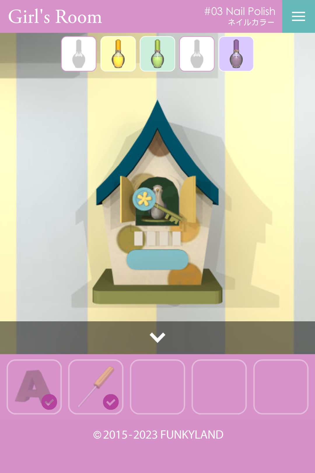 Escape Girl's Room Game Screenshot