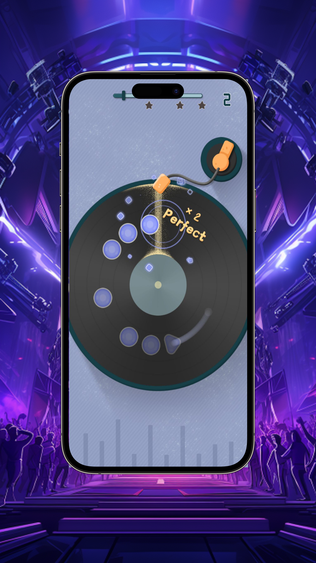 Rhythm record screenshot game