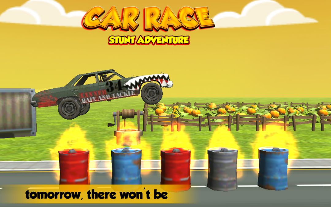 자동차 경주 스턴트 모험 게임 스크린 샷