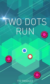 Скриншот игры 双旋 TwoDots Run