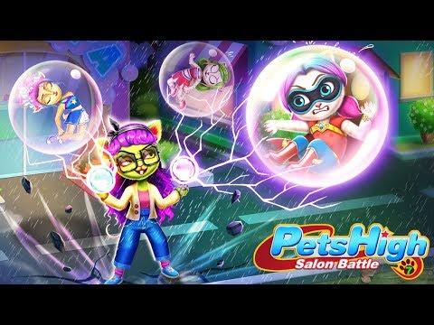 Pets High7- Girl's Spa Salon Battle のビデオのスクリーンショット