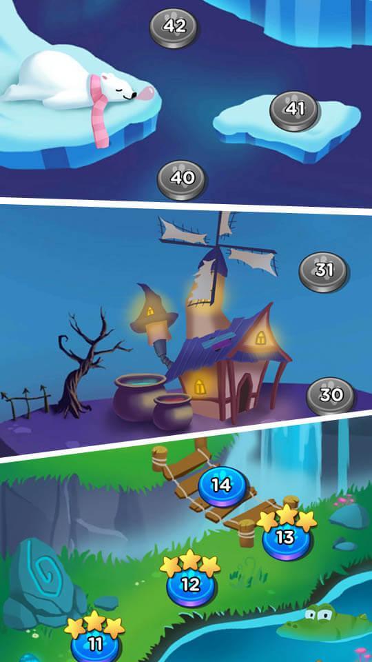 Screenshot of Bubble shooter