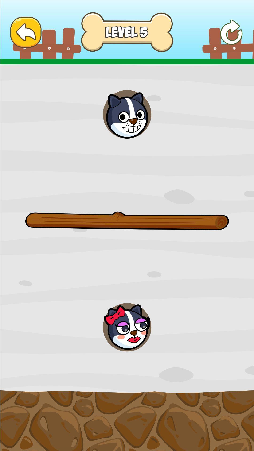 Connect Love Dog: Draw Puzzle Game Screenshot