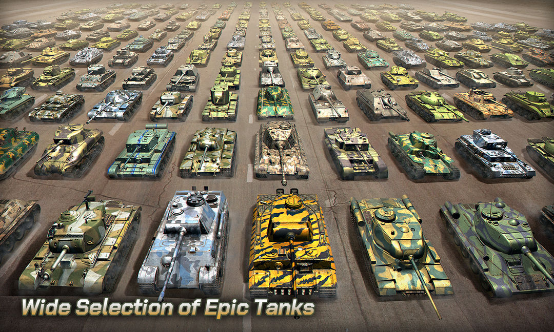 Screenshot of Tank Legion 15v15 Battle