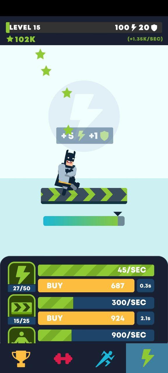 Idle Fighter Game Screenshot