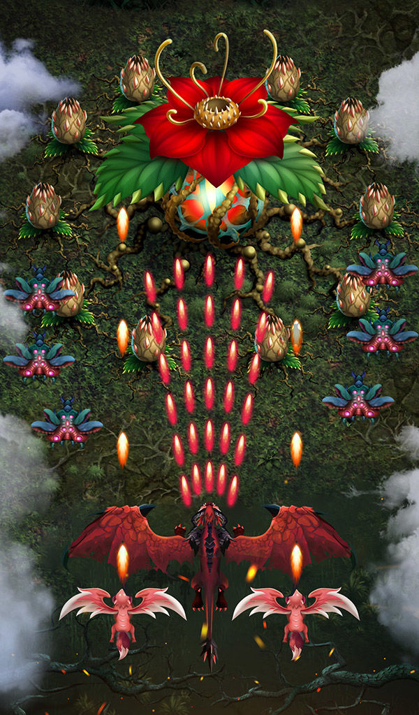 Dragon shooter - Dragon war screenshot game