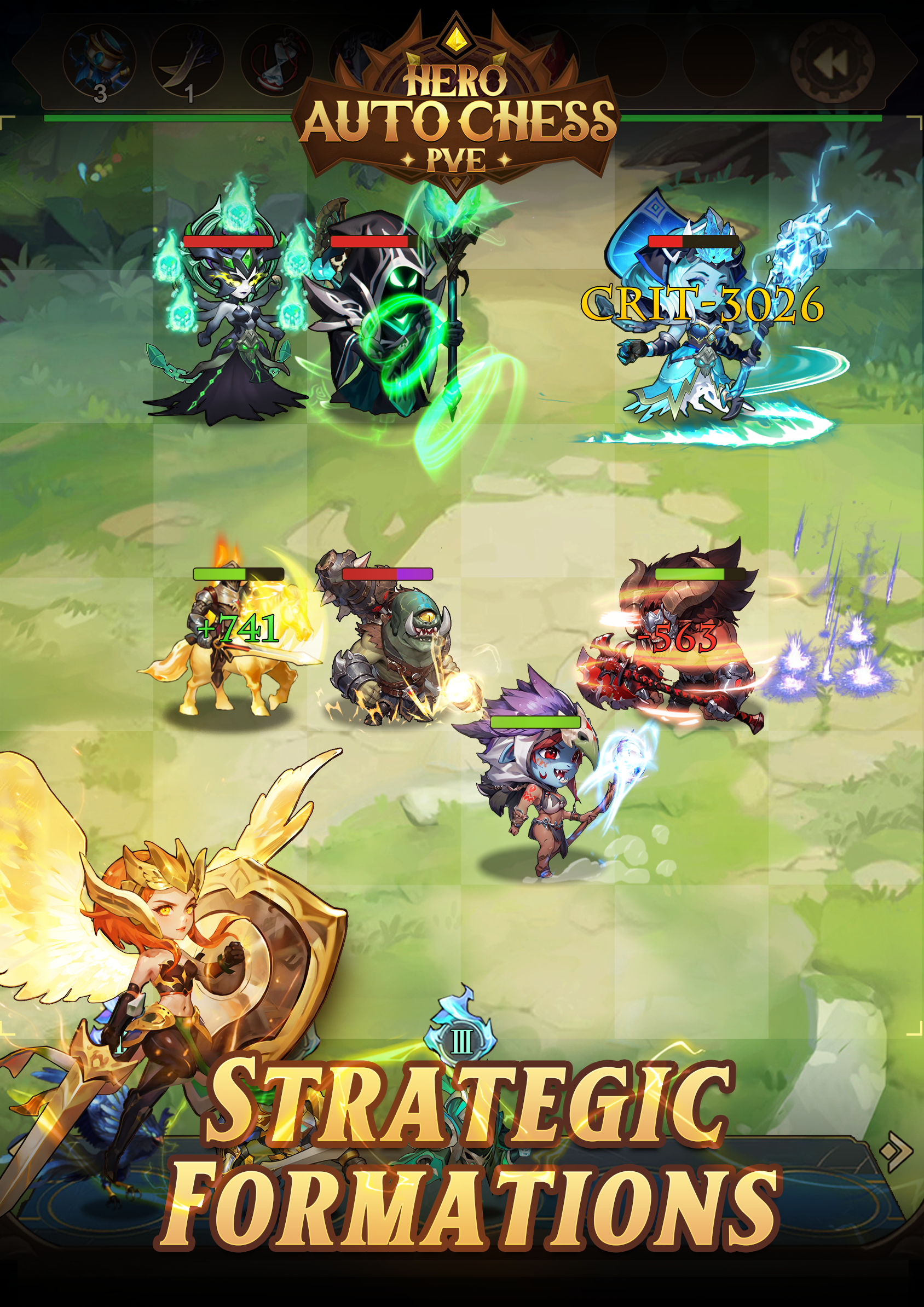 Hero Auto Chess: PVE Game Screenshot