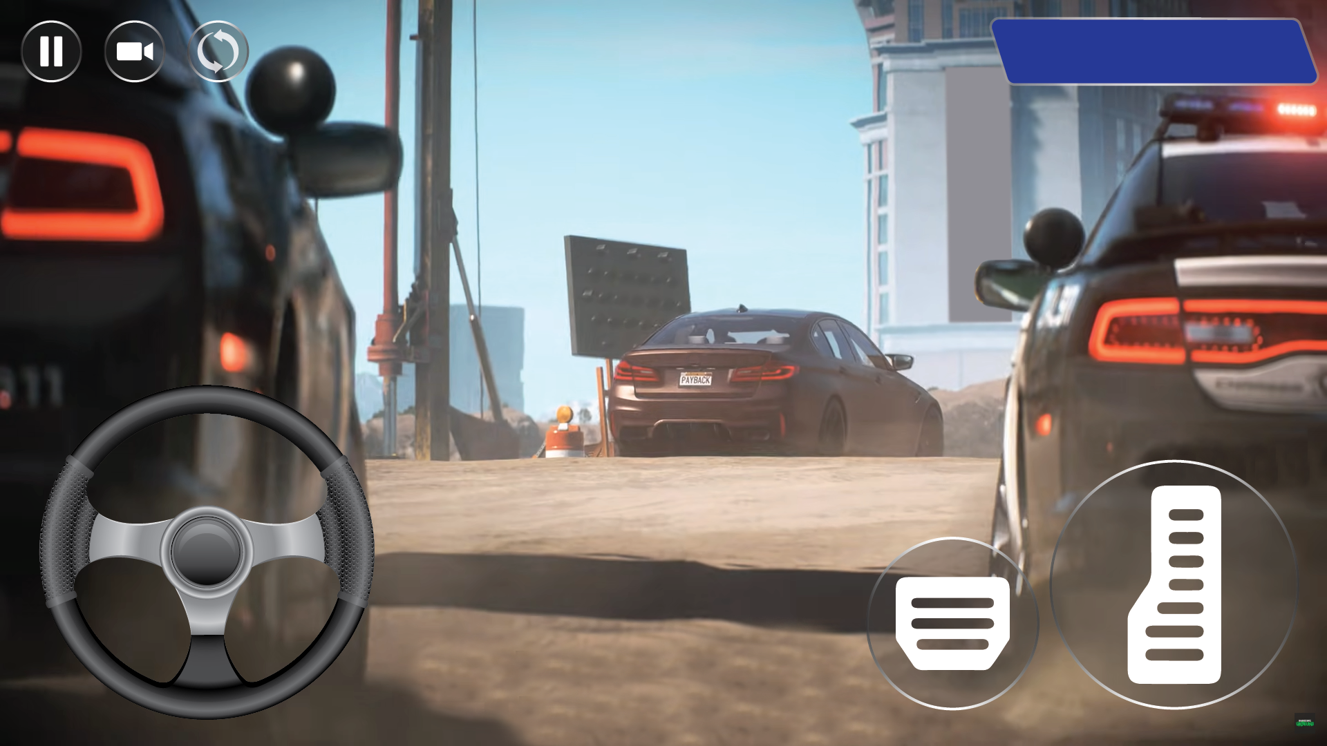 US Police gangster Chase Game Screenshot