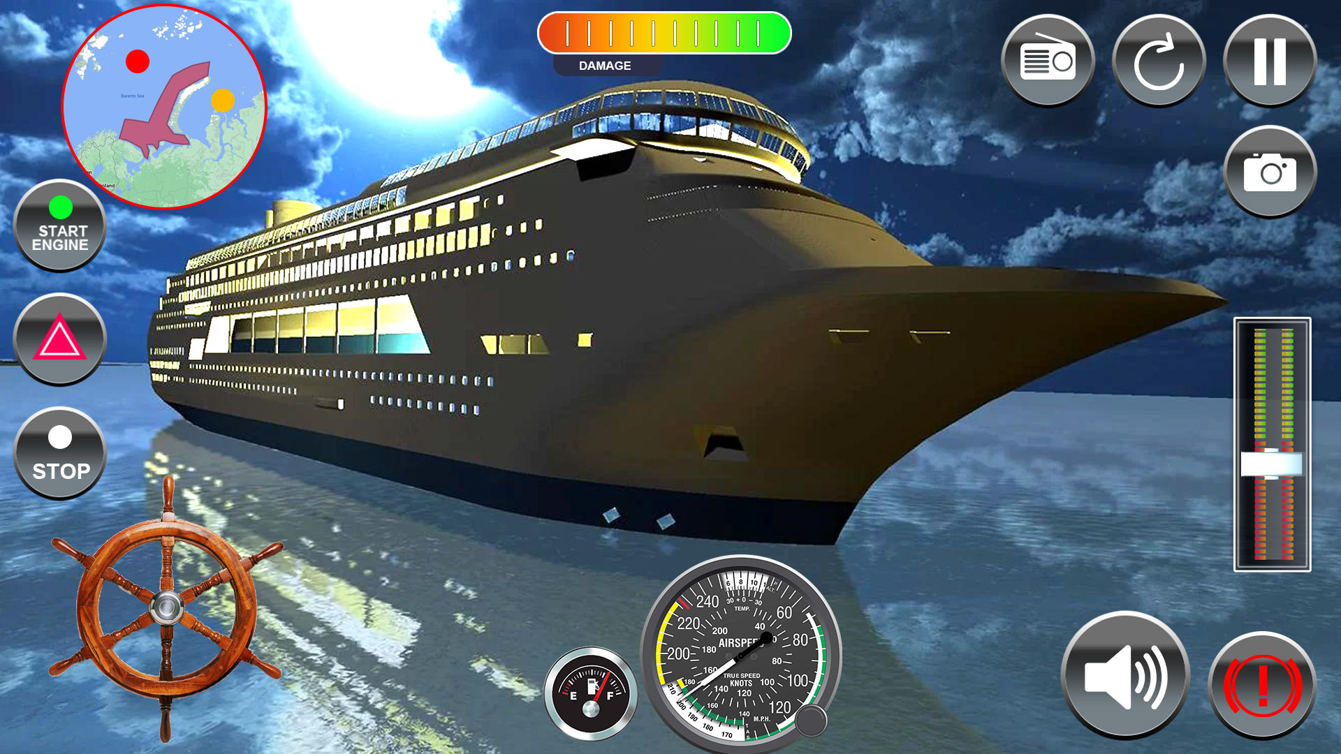 Transport Cruise Ship Games Game Screenshot