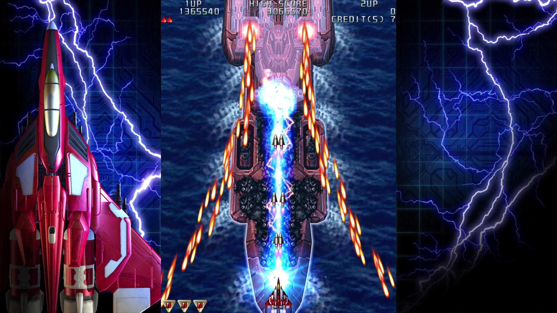 Raiden III x MIKADO MANIAX ภาพหน้าจอเกม