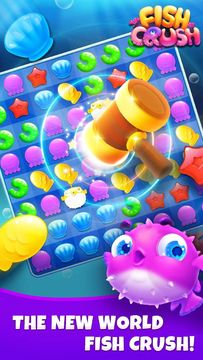 Fish Crush 2023- blast&match3 Game Screenshot