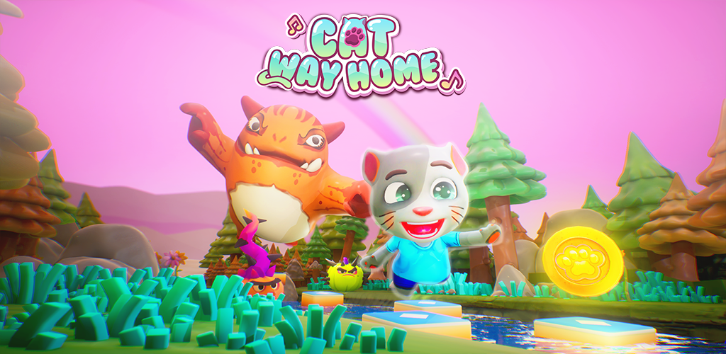 Banner of Cat Way Home: Run & Collect 1.0.3