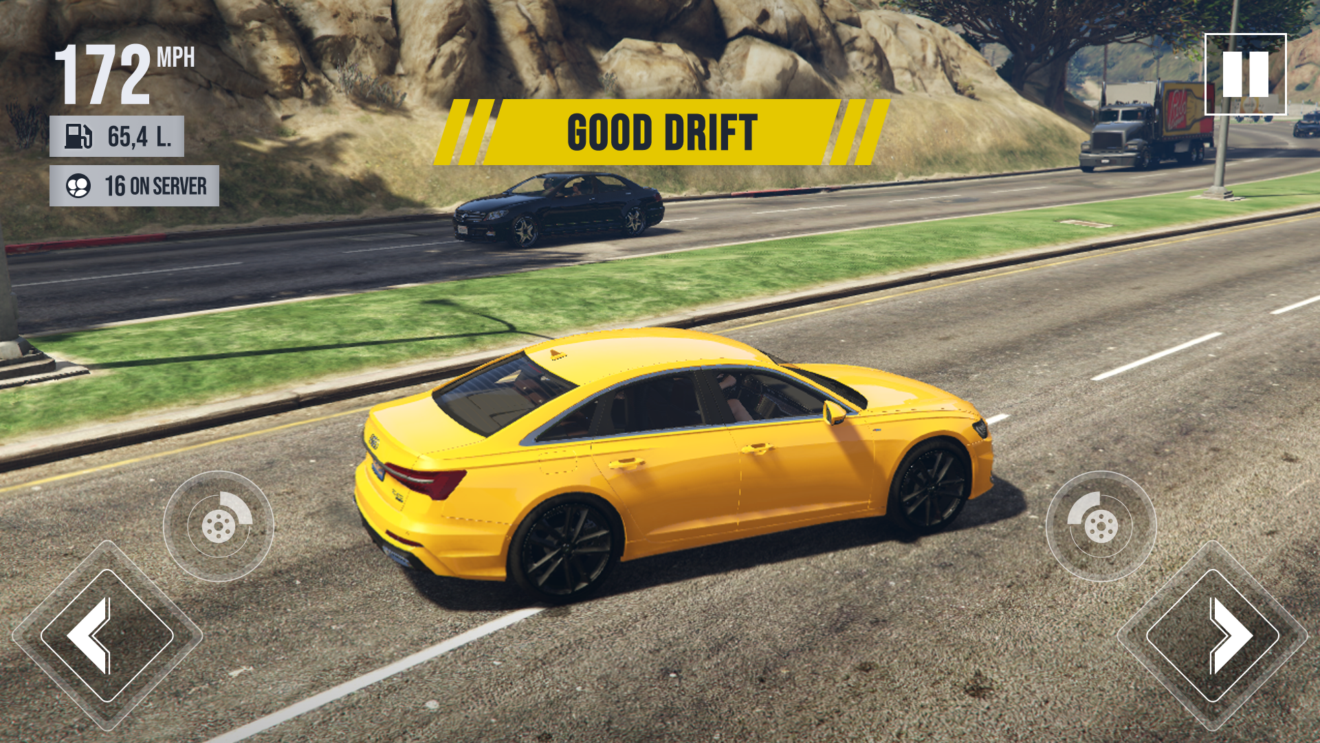 Cuplikan Layar Game A6 Audi: Car Driving Game 3D