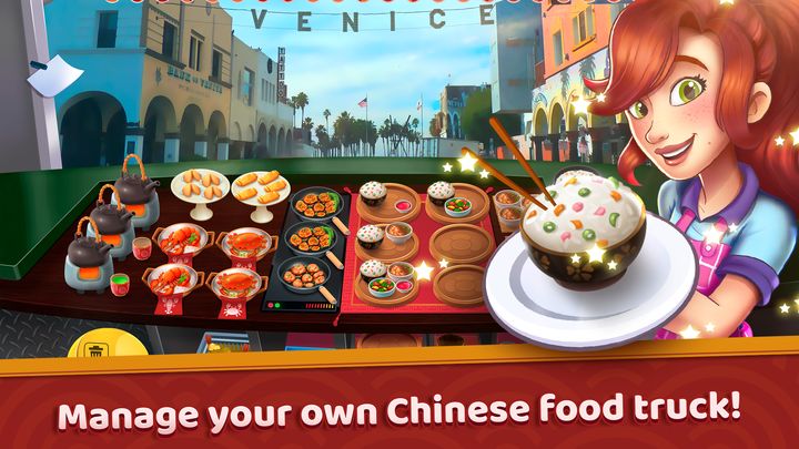 Screenshot 1 of Chinese California Truck - Fast Food Cooking Game 1.0.19