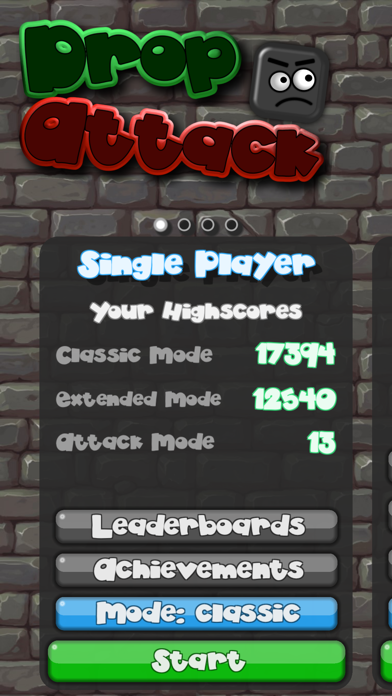 Drop Attack Game Screenshot