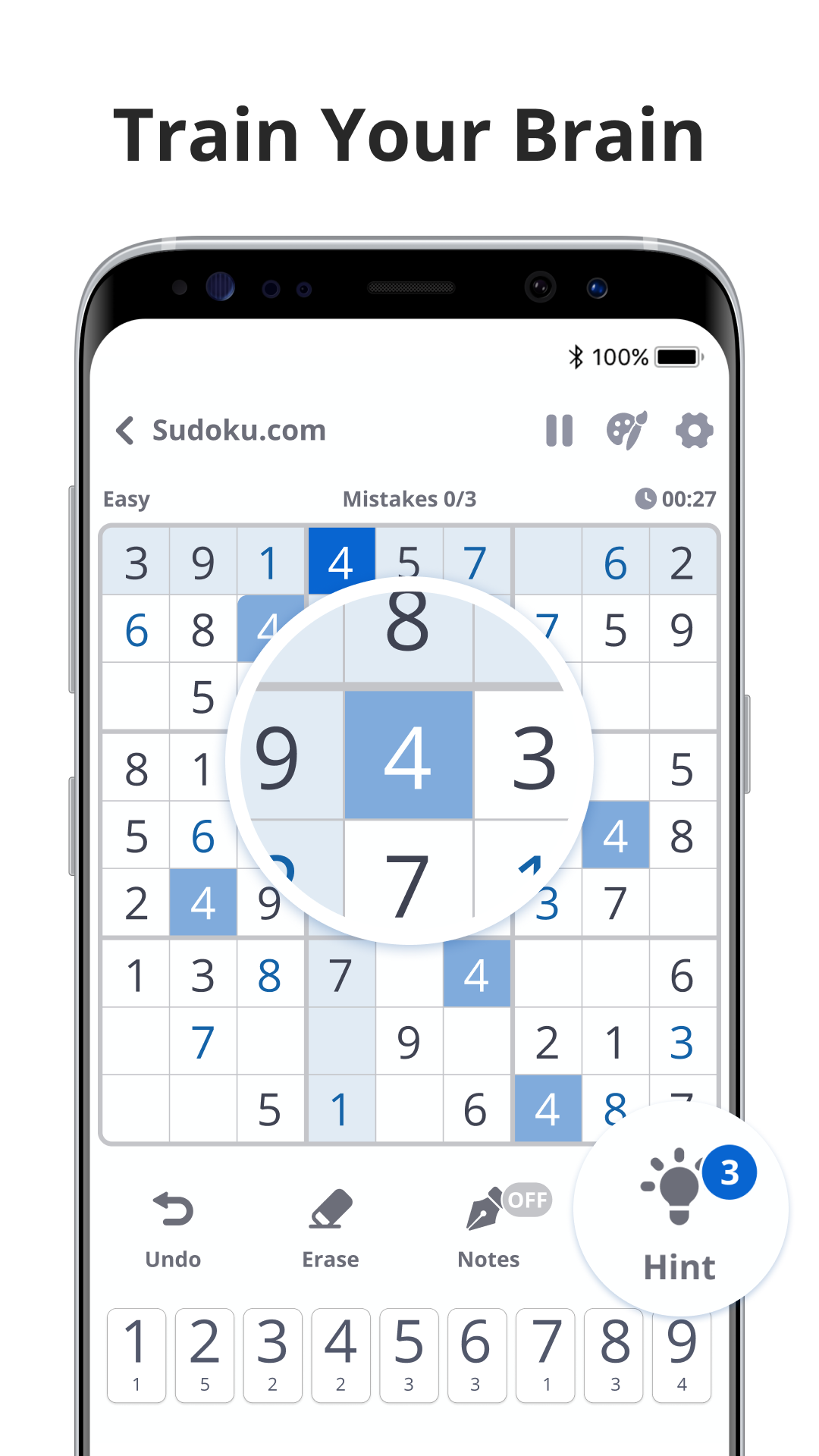 Sudoku - Daily Sudoku Puzzle Game Screenshot