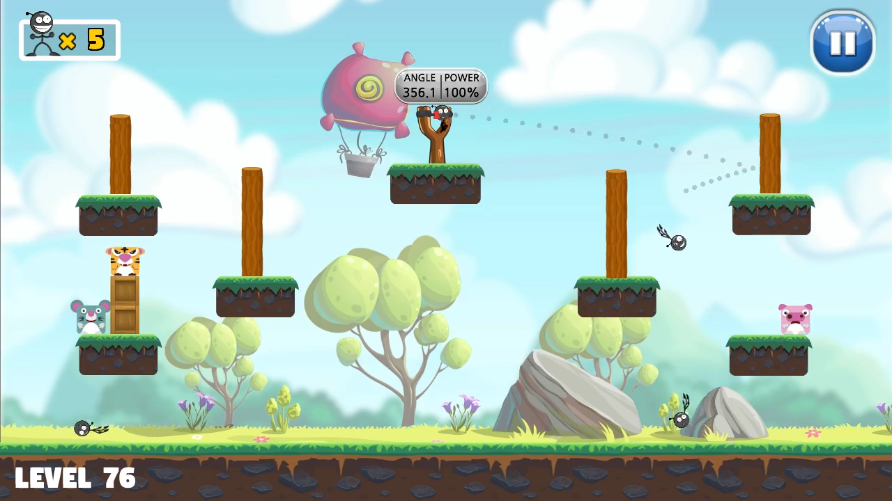 Cuplikan Layar Game Slingshot Ace