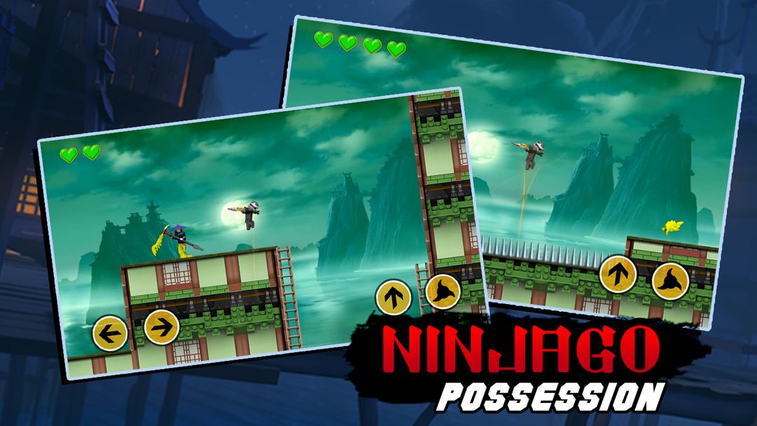 Screenshot of The Green Warrior Ninja - Stop Evil Dead Land