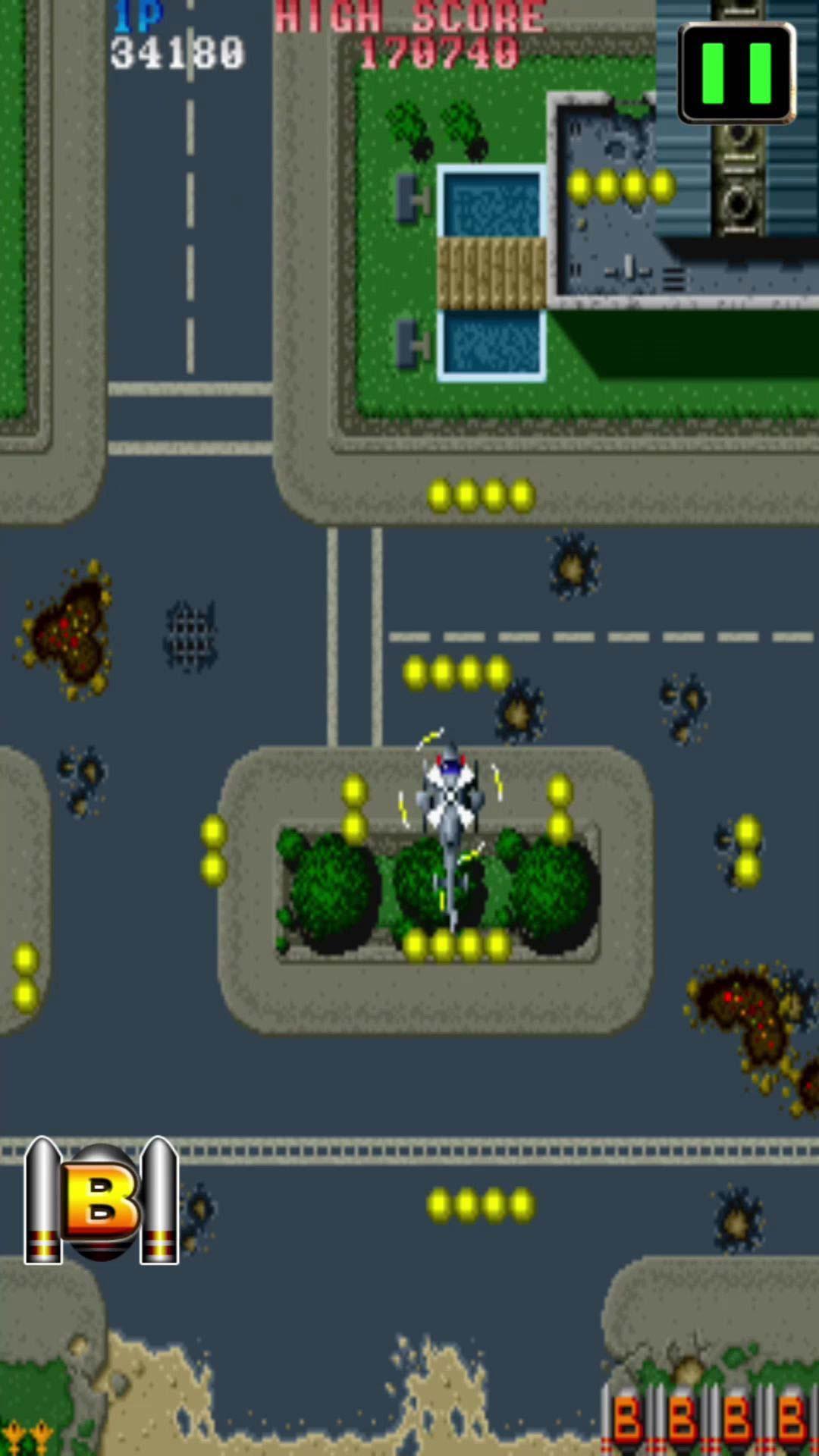 Cuplikan Layar Game TWIN COBRA classic