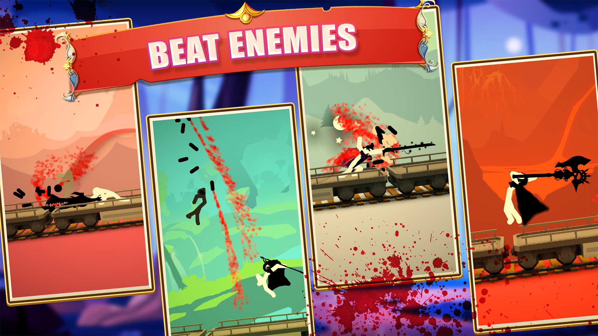 Stick Fight: Shadow Warrior 2 Game Screenshot