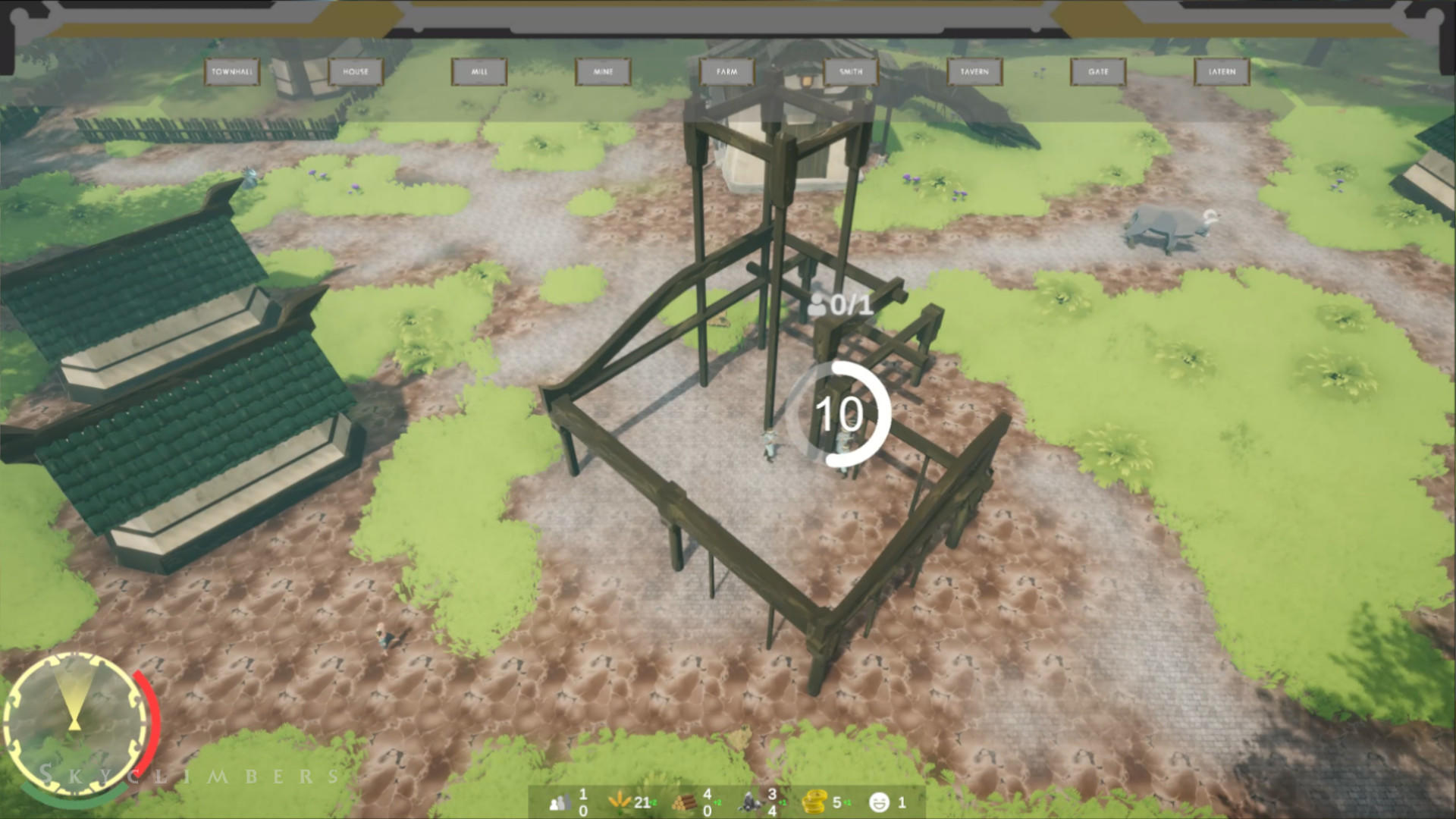 Screenshot of Skyclimbers