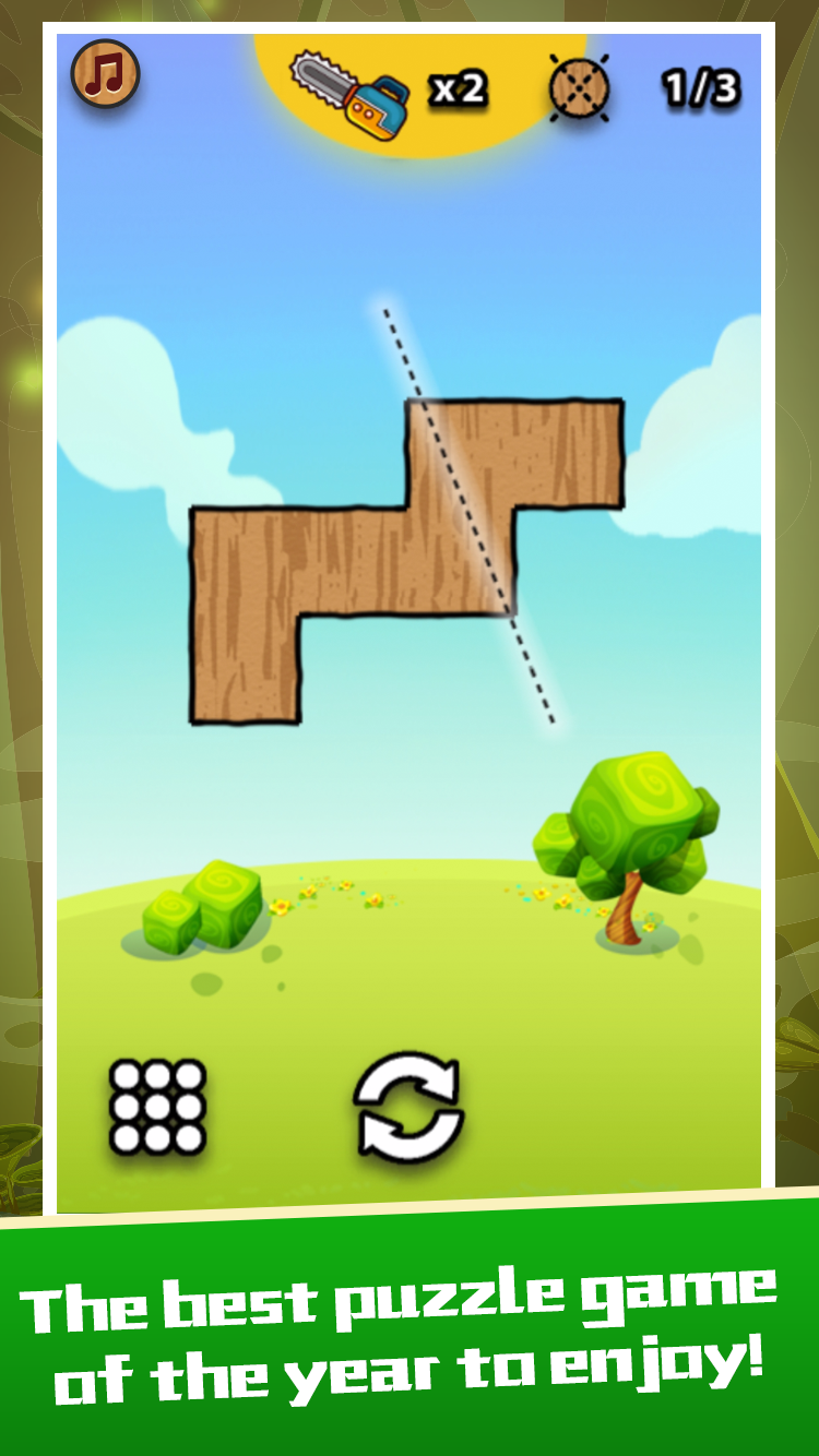 Cut Wood Game Screenshot