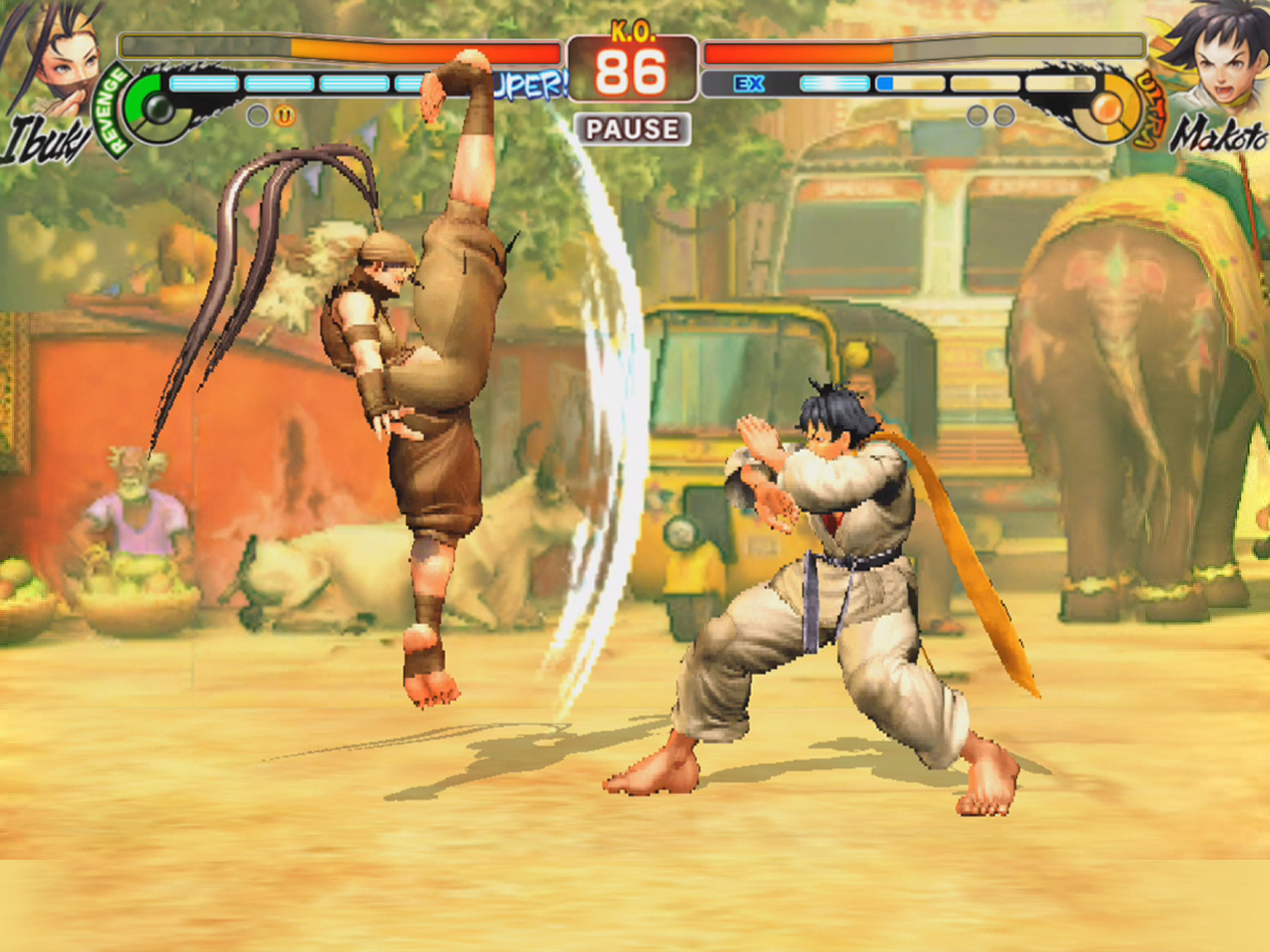 Street Fighter IV CE NETFLIX Game Screenshot