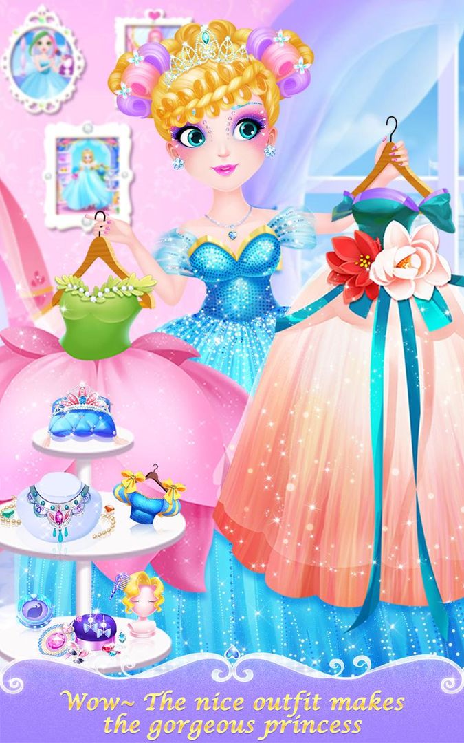 Screenshot of Sweet Princess Hair Salon