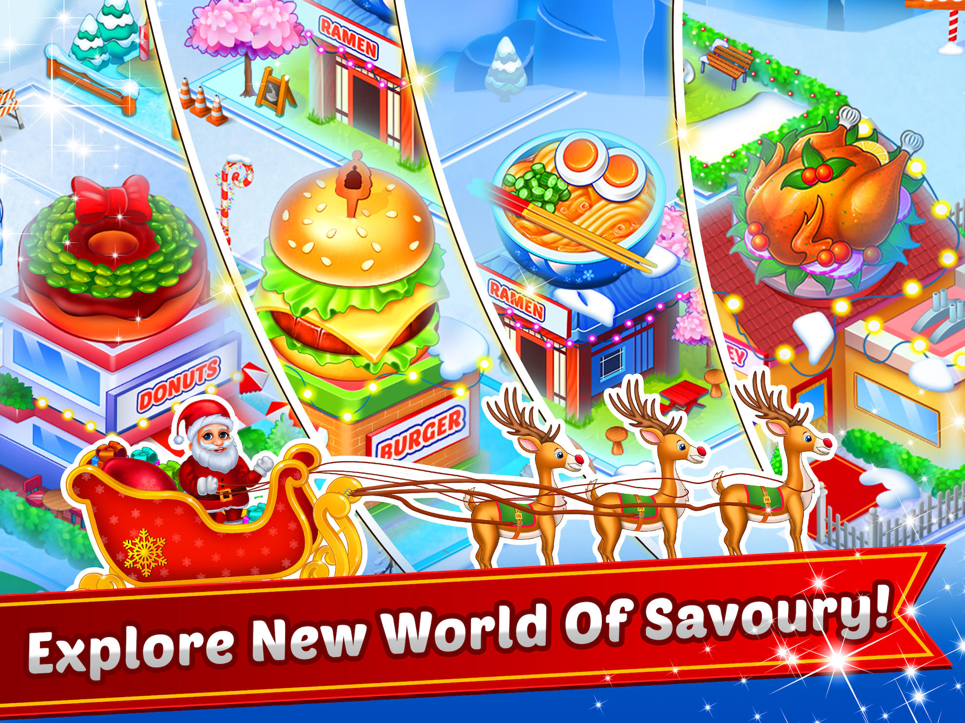 Screenshot of Christmas Diary - Cooking Game