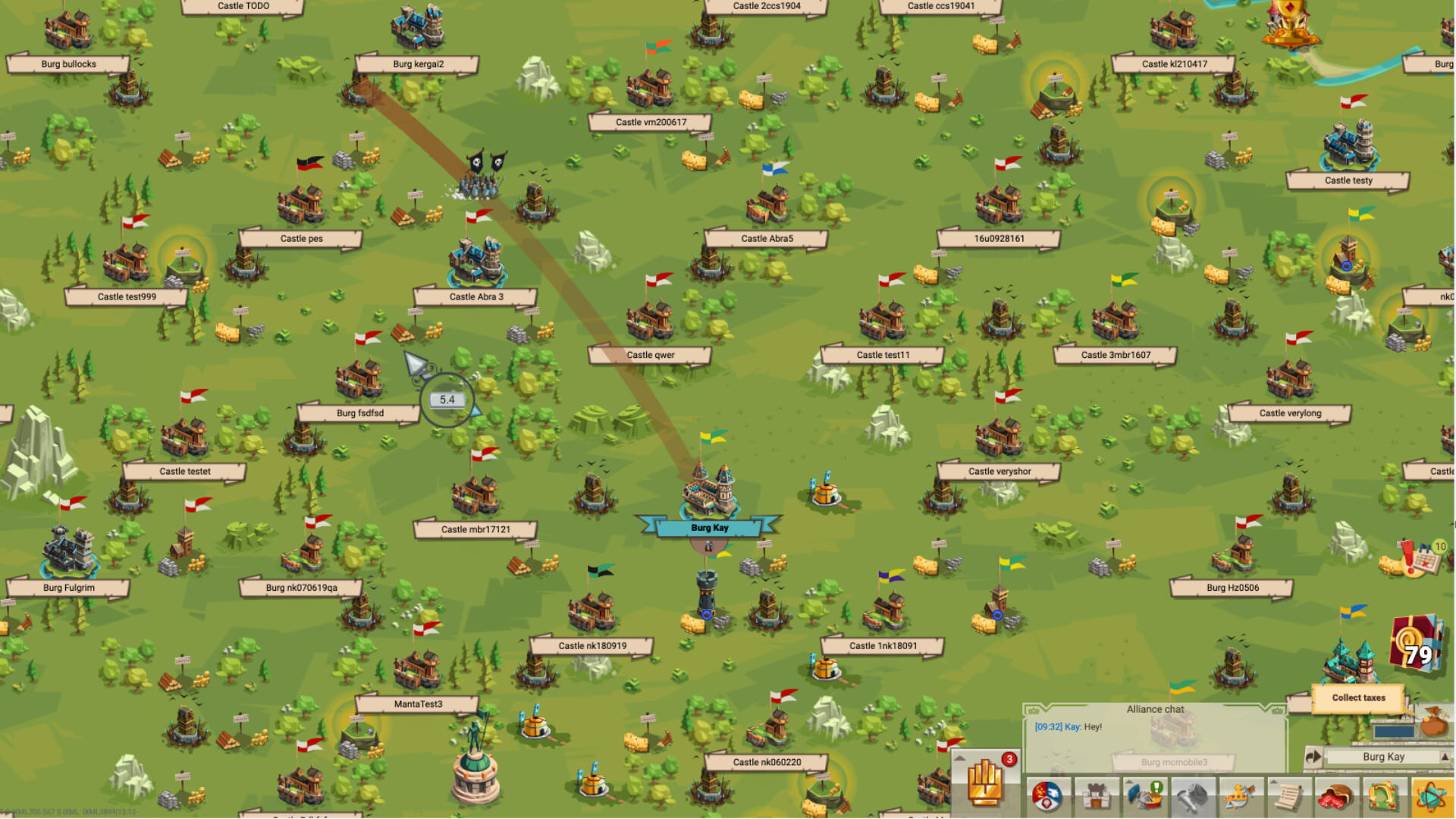 Goodgame Empire Game Screenshot
