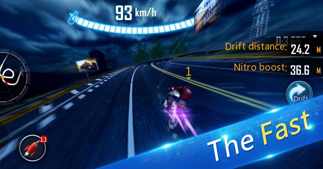Screenshot of Speed Competition   (Fair motor racing)