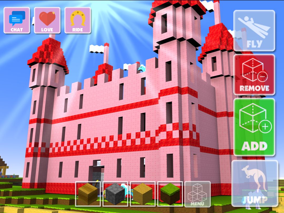 Pony Crafting - Unicorn World screenshot game