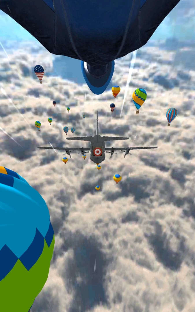 Base Jump Wing Suit Flying FPV 게임 스크린 샷