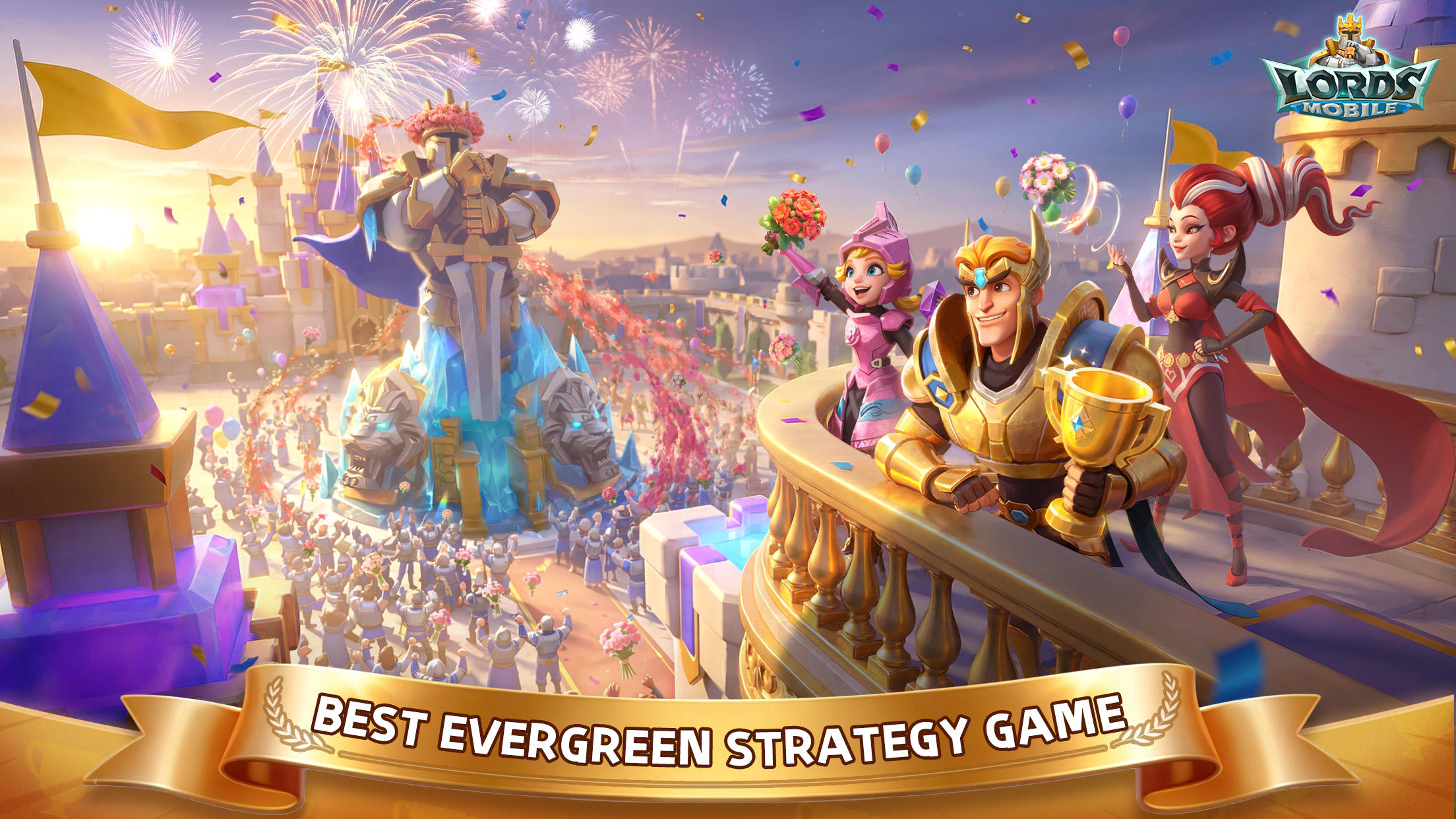 Lords Mobile: Kingdom Wars ภาพหน้าจอเกม