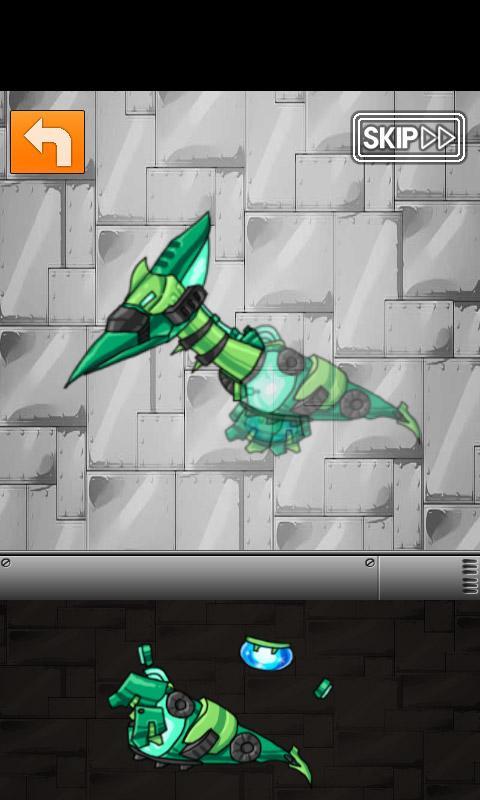 Screenshot of Ptera Green - Transform! Dino Robot