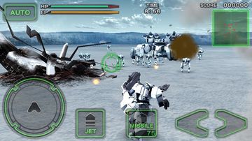 Destroy Gunners SP / ICEBURN!! Game Screenshot