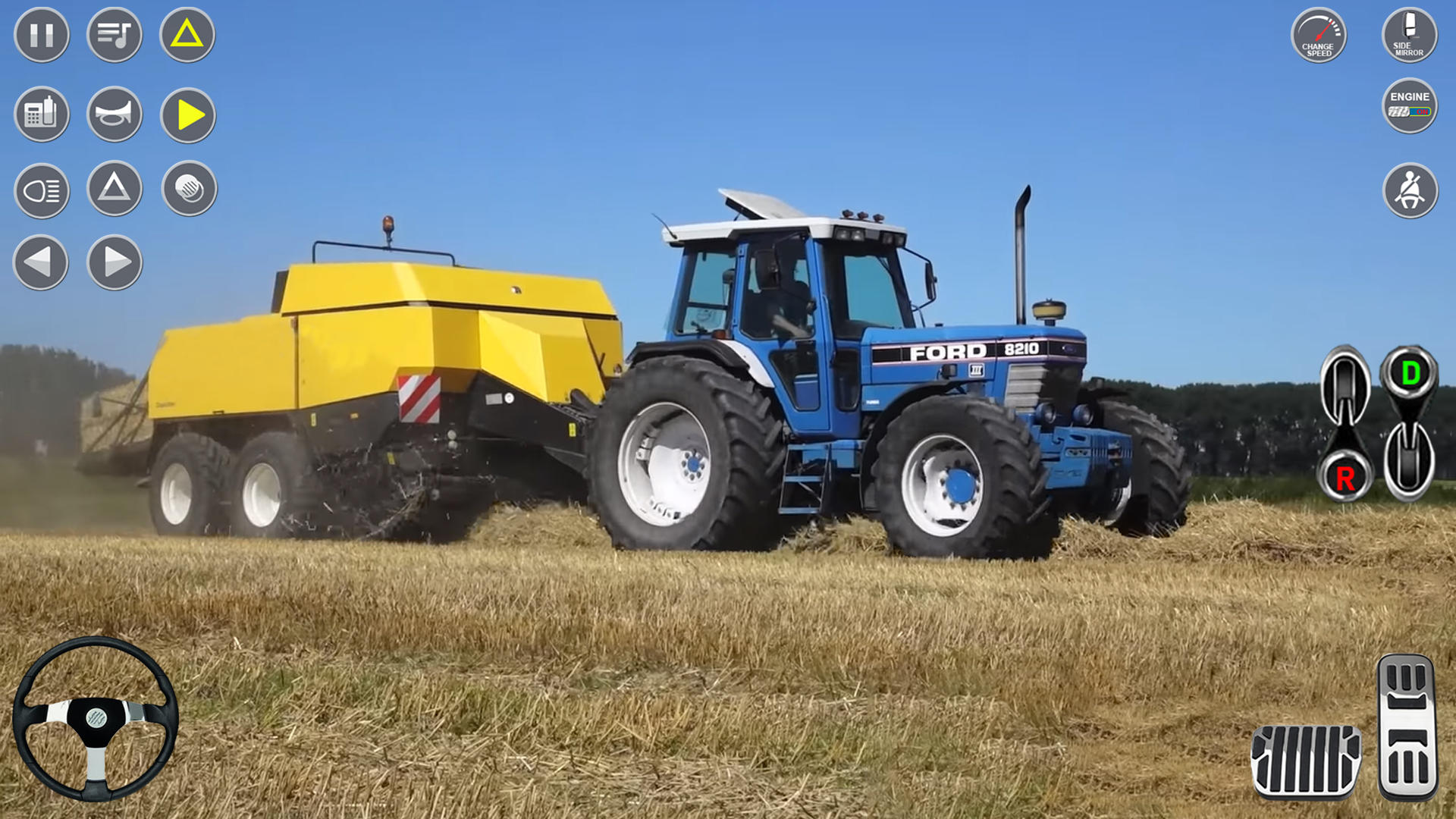 US Tractor Driving Games 3D Game Screenshot