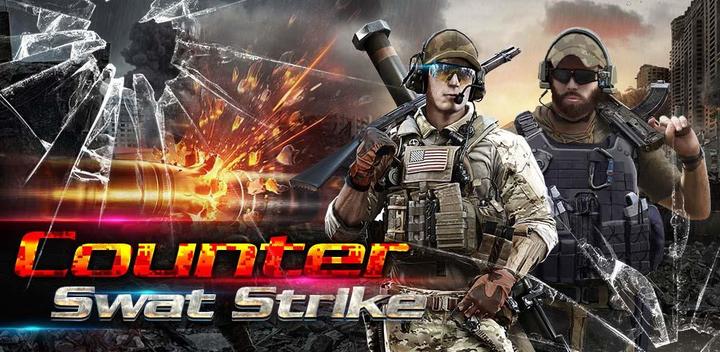 Banner of Counter Swat Gun Strike - Free Shooter Game 0.1.4