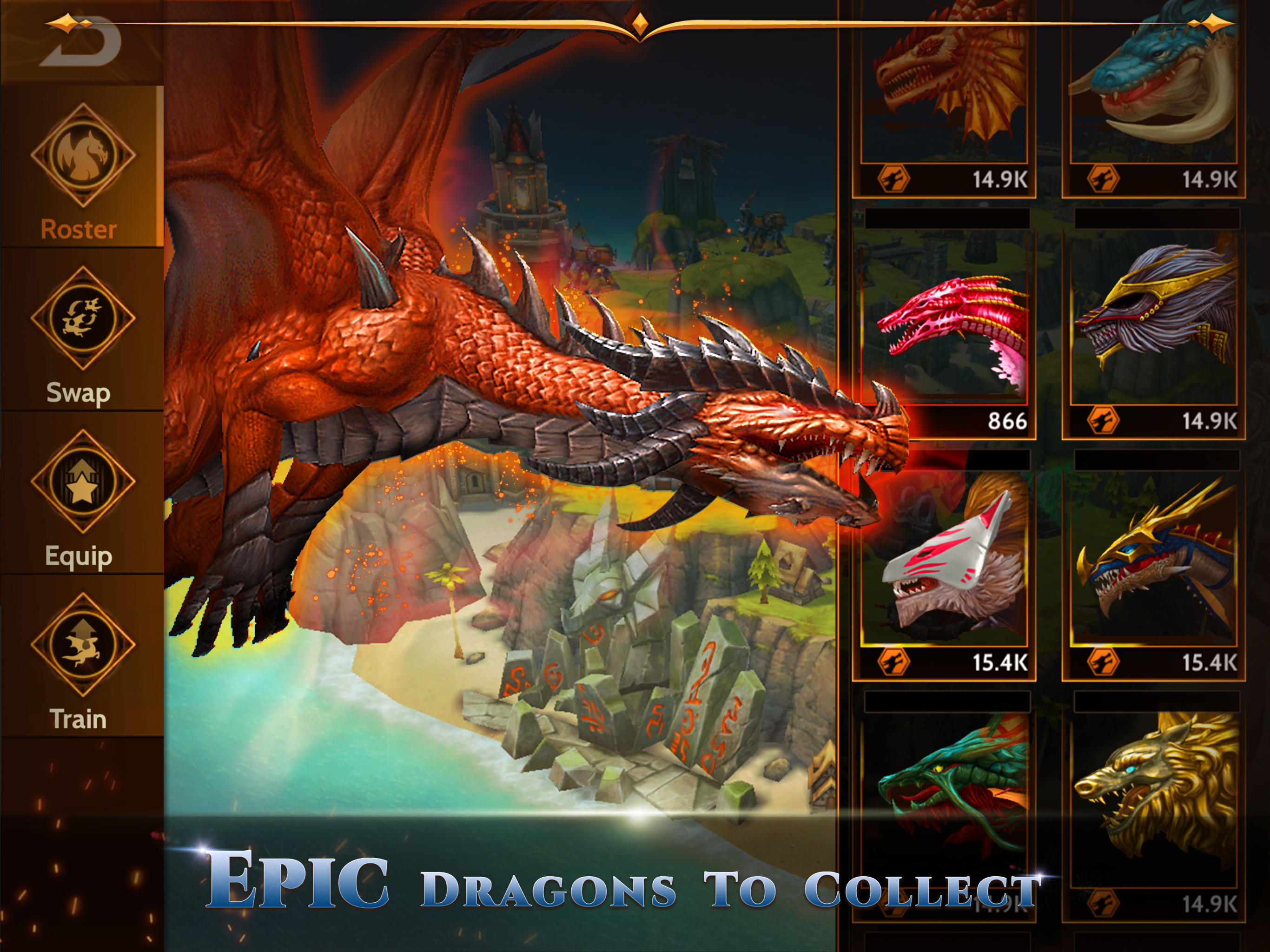 War Dragons Game Screenshot