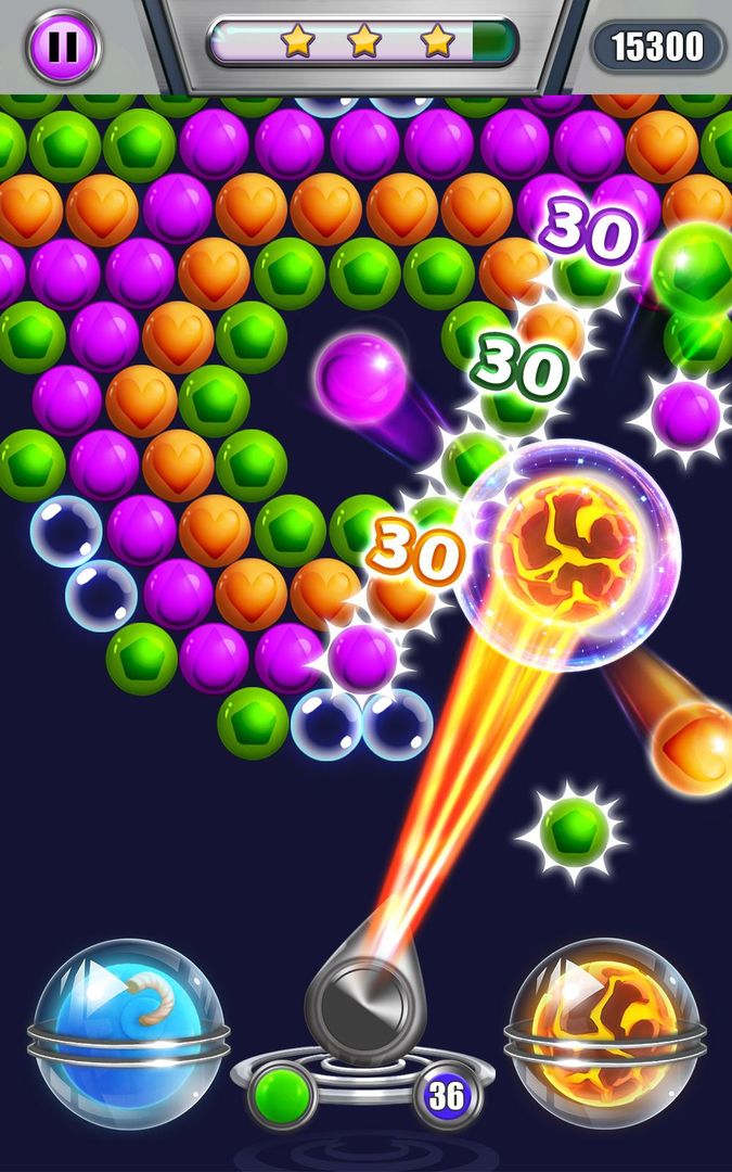 Screenshot of Bubble Shooter 4