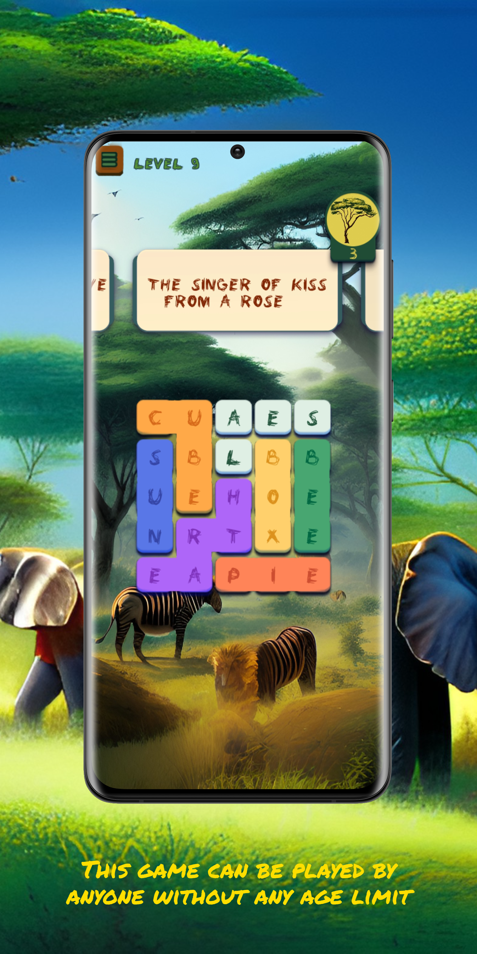 African Find Word Puzzles遊戲截圖