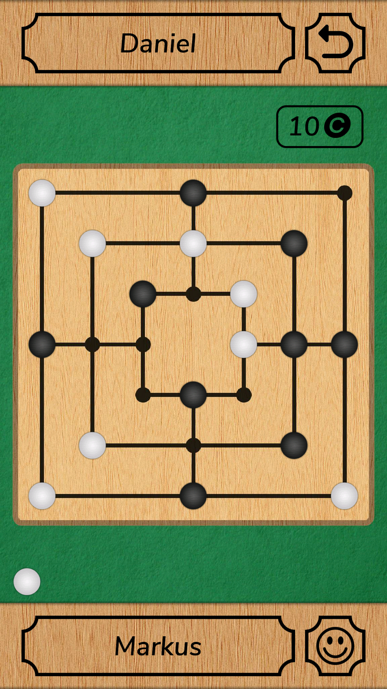 Screenshot 1 of Mills | Nine Men's Morris - Free board game online 477.0.0