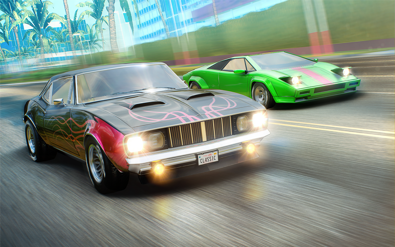 Racing Classics PRO: Drag Race Game Screenshot