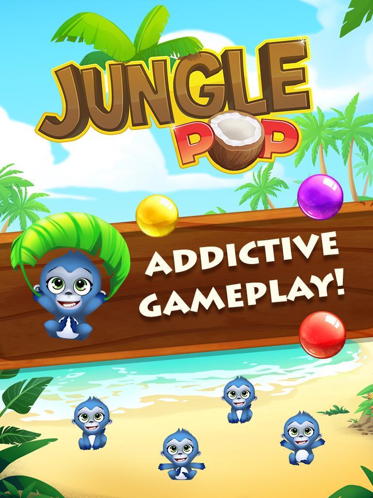 Jungle POP Bubble Shooter ภาพหน้าจอเกม